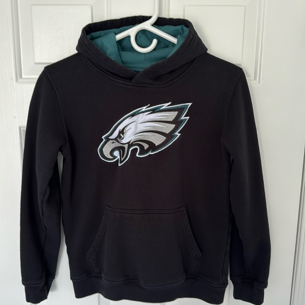 EAGLES NFL TEAM APPAREL Youth Large Black